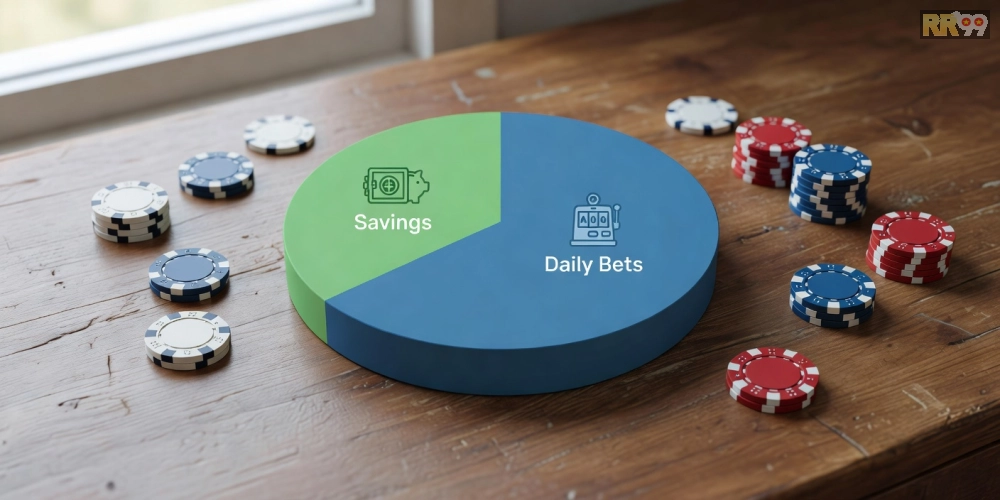 Hướng dẫn quản lý vốn cược trong game nổ hũ 69vn qua biểu đồ minh họa chiến lược phân bổ