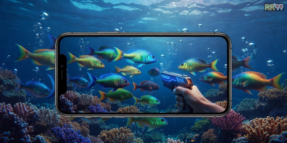 Hình minh họa khái niệm game bắn cá online 69vn với giao diện chơi sống động